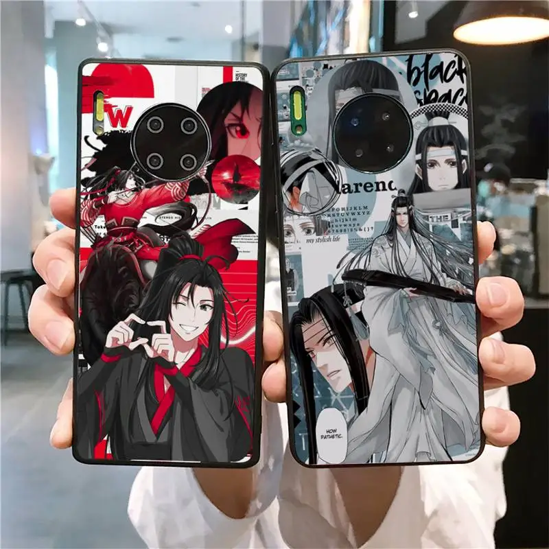 

YNDFCNB Protective Grandmaster Mo Dao Zu Shi MDZS Anime Phone Case for Huawei Mate 20 10 9 40 30 lite pro X Nova 2 3i 7se