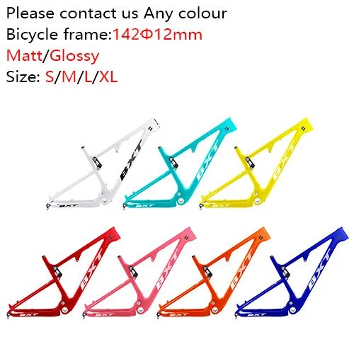 any color 1 Горный велосипед 29er карбоновая рама MTB велосипед полная подвеска полный велосипед 1*11 скорость 29er* 2,1 mtb Шины - Цвет: any color 1