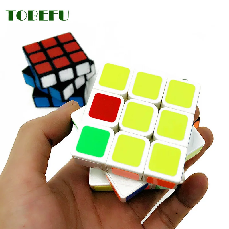 TOBEFU Профессиональный Кубик Рубика 3x3x3 скоростной конкурс Cubo снятие стресса