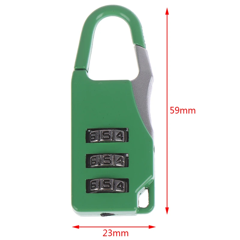 1Pc Password Lock Combination Padlock Security Travel Safe Zinc Alloy Suitcase Luggage Locker Bicycle Locks | Обустройство дома