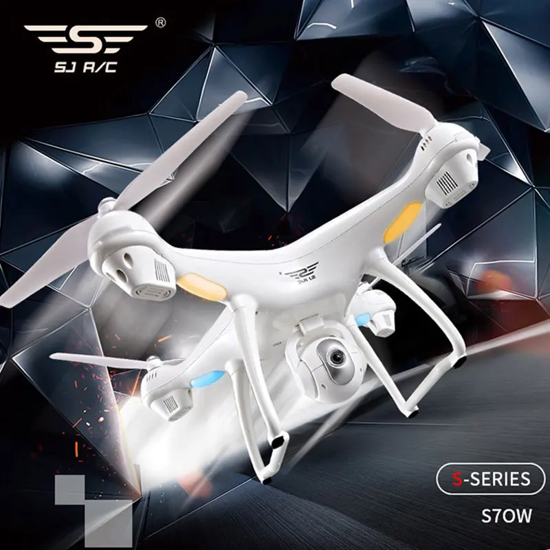 Распродажа SJRC S70W RC Дрон GPS Квадрокоптер вертолет с HD 1080P 720P камера двойной модуль |