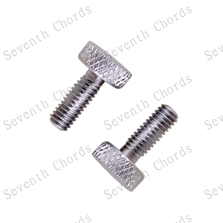 6 pcs gewinde durchmesser 4mm pitch 07 mm tremolo brücke feine tuning schrauben für e gitarre chrom schwarz gold für wählen free