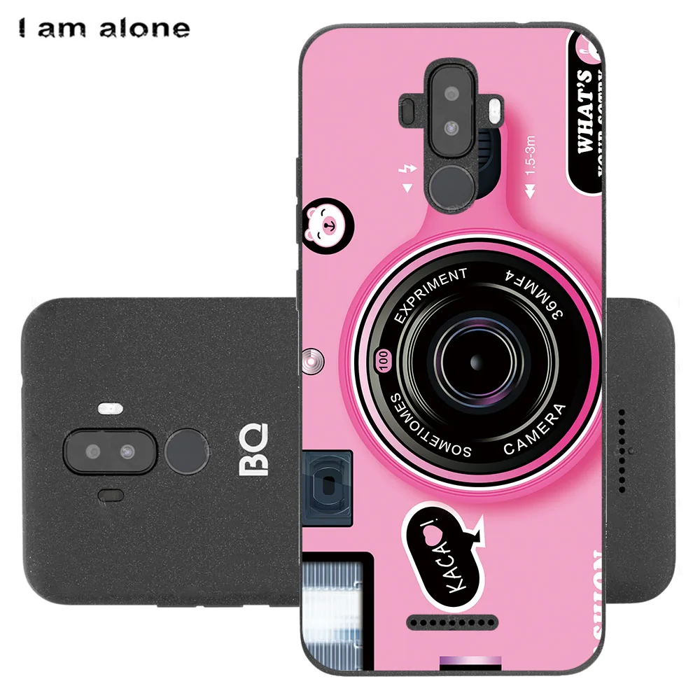 Bolsas y fundas de tel&eacute;fono para BQ 6042L Magic E 2020 6,09 pulgadas, funda de silicona suave, a la moda, canicas pintadas con inyecci&oacute;n de tinta-2