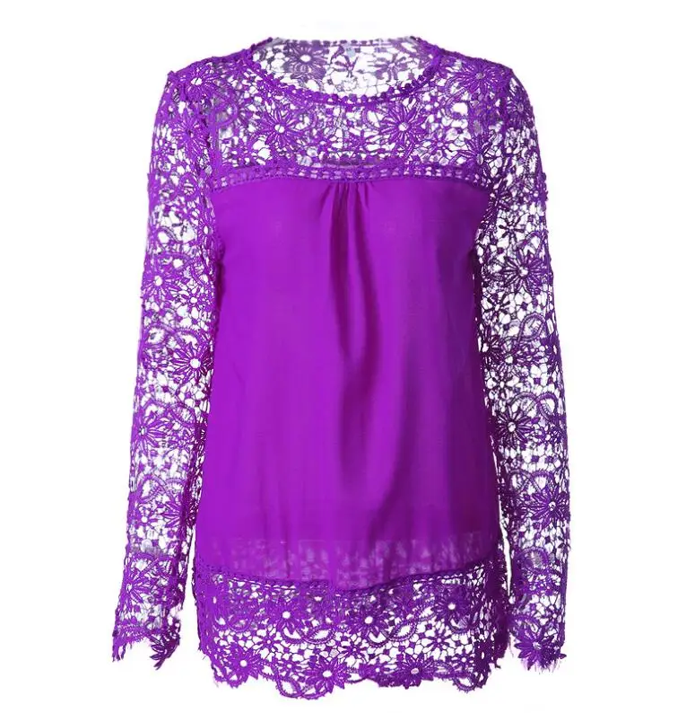 Блузка женская летняя с длинным рукавом и О образным вырезом|shirt top|blouse shirtlong-sleeved