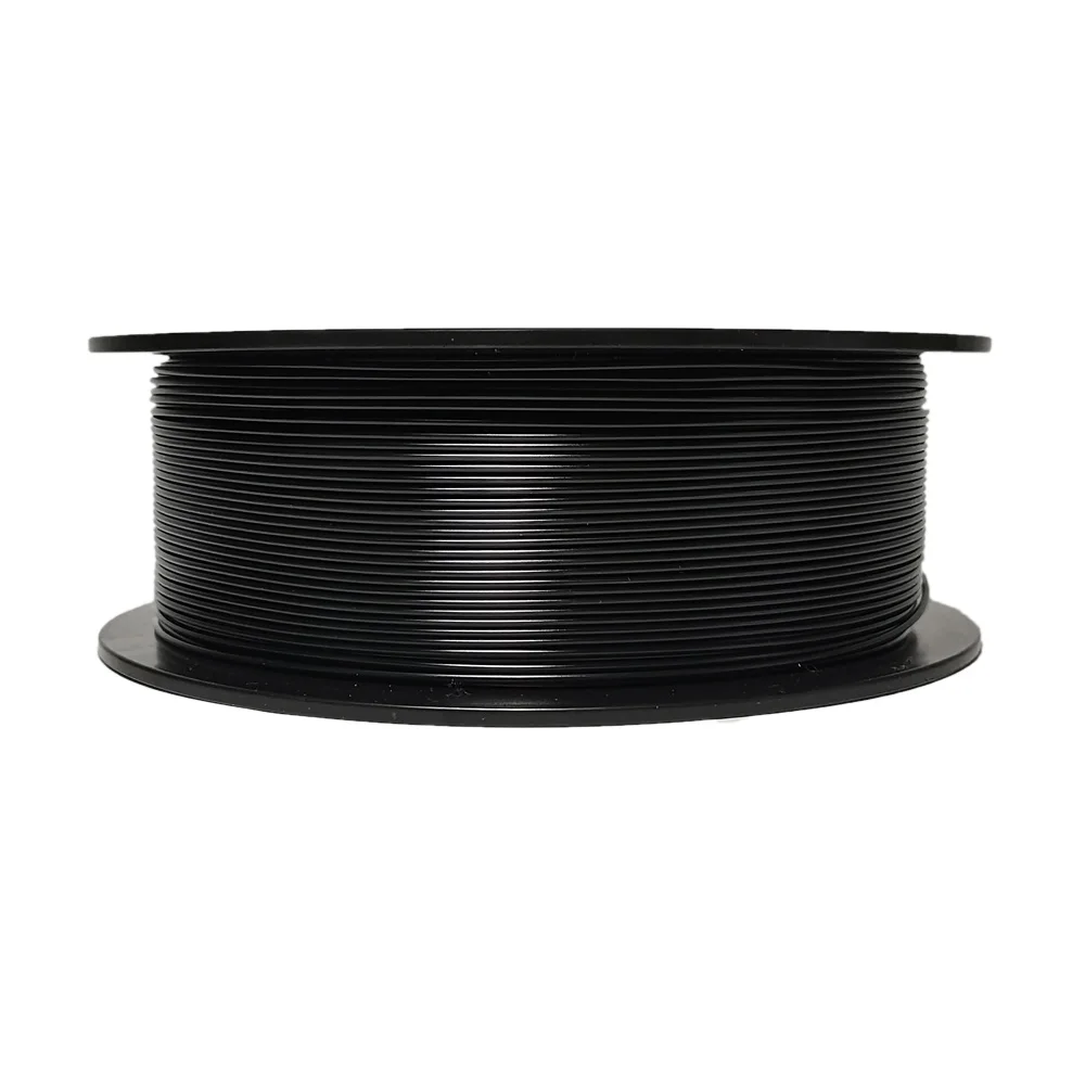 

Factory Supply PC Material 1.75mm Black Color 1kg Per Roll PC+ 3D Printing Filament