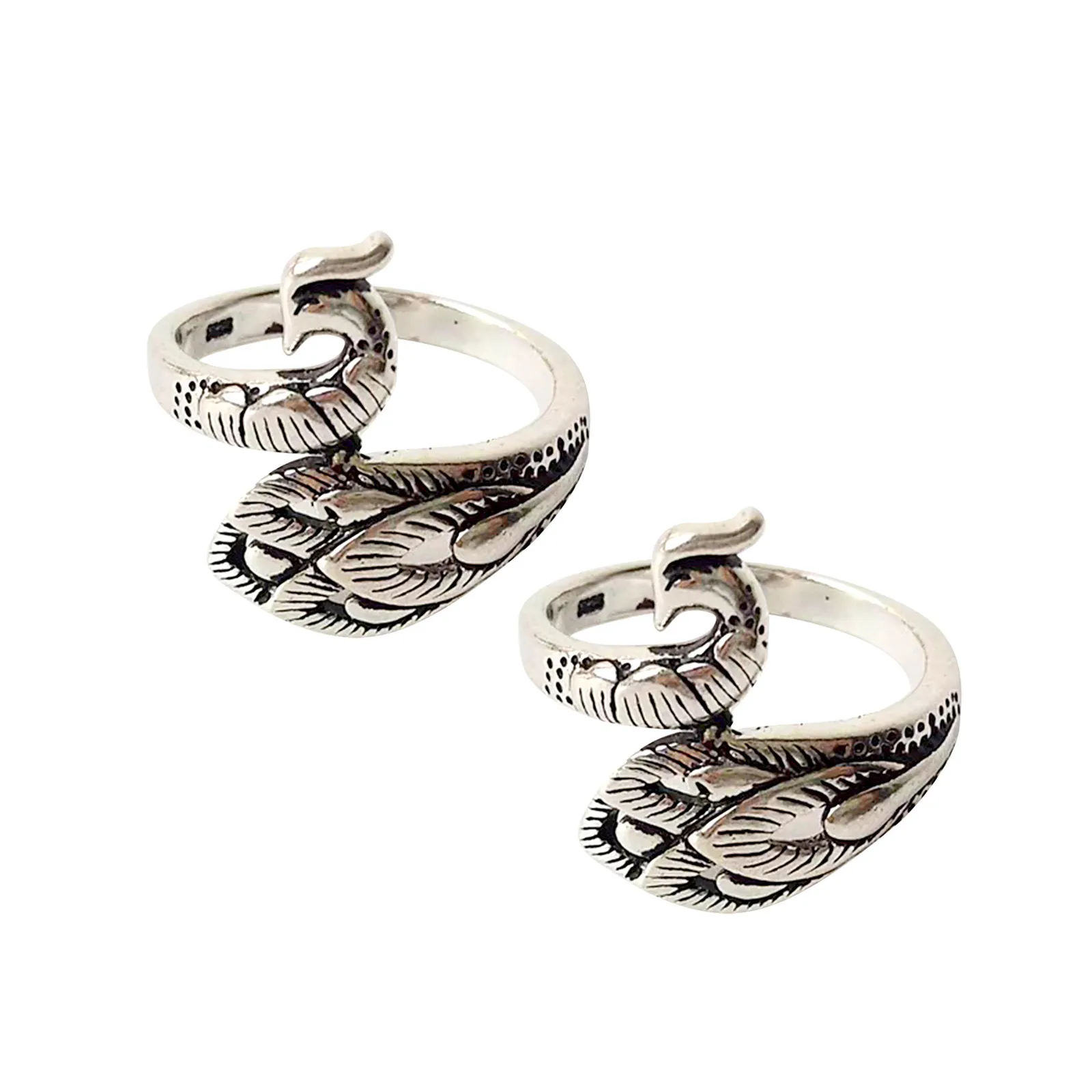 Регулируемая кольцевая вязальная петля для вязания крючком павлиний Феникс