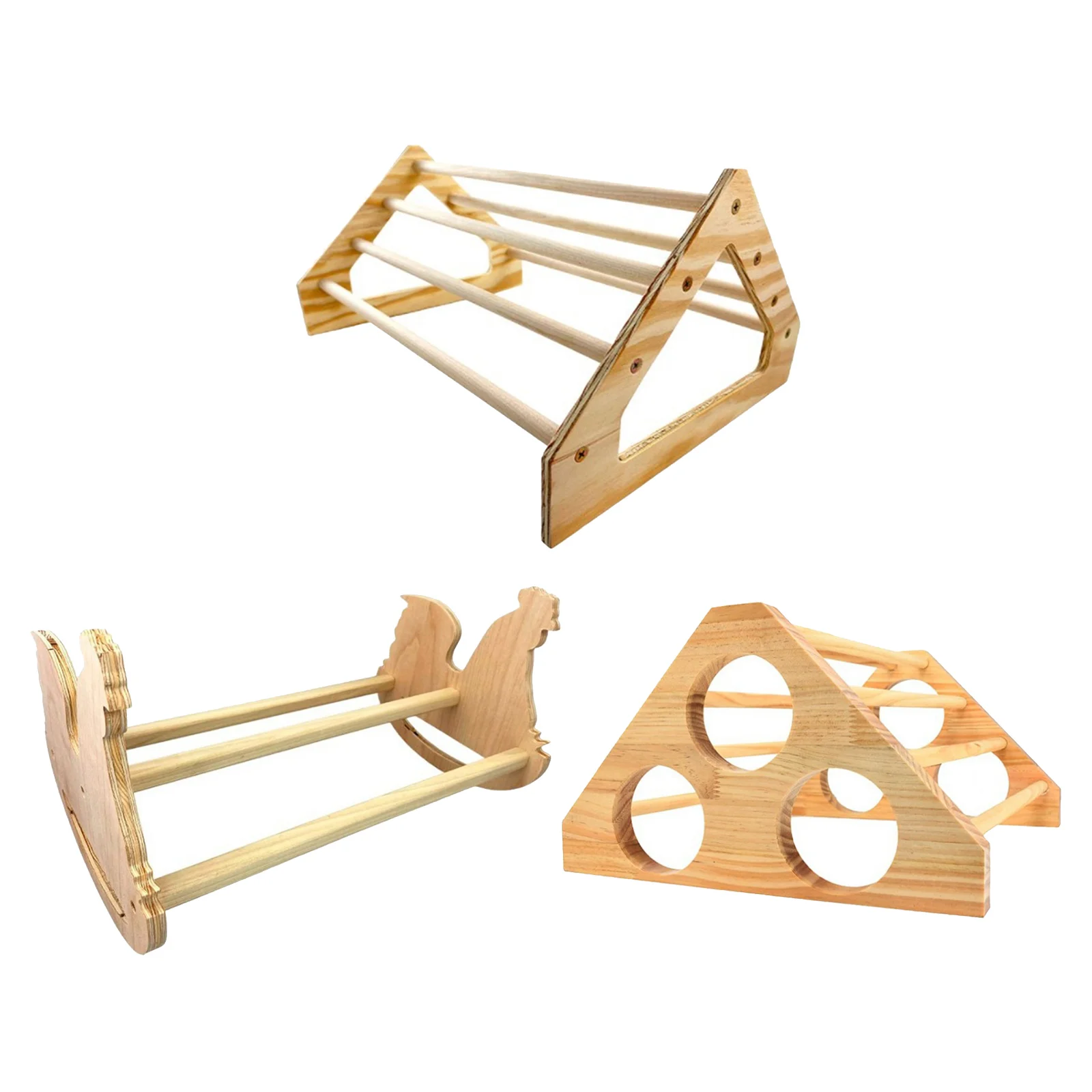 

Play Wood Stand Table Platform Stands Playstand for Small Parakeets Toy