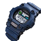 Часы наручные SKMEI Молодежные цифровые для мужчин и женщин, ударопрочные водонепроницаемые спортивные со светодиодной подсветкой и будильником для пар