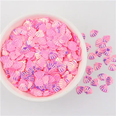 ab pink gold Раковина блёстки 6*8 мм блестки микс Lentejuelas Para Manualidades свободные ПВХ красочные блесток одежда аксессуары 10 г - Цвет: ab pink gold
