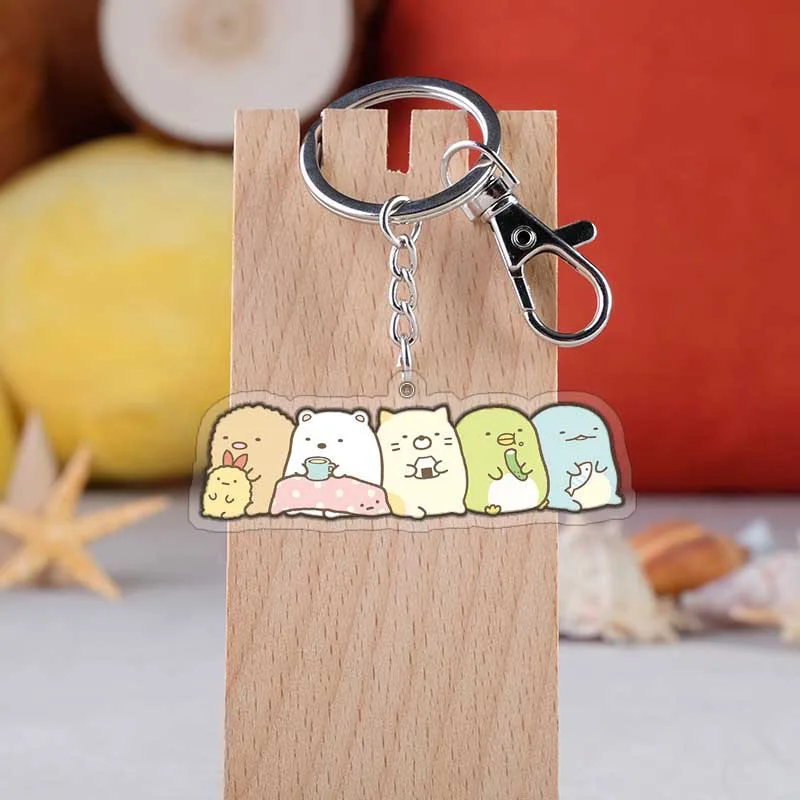 H40 Sumikko Gurashi брелок с милым животным Sumikko Gurashi акриловый брелок с подвеской - Цвет: H40