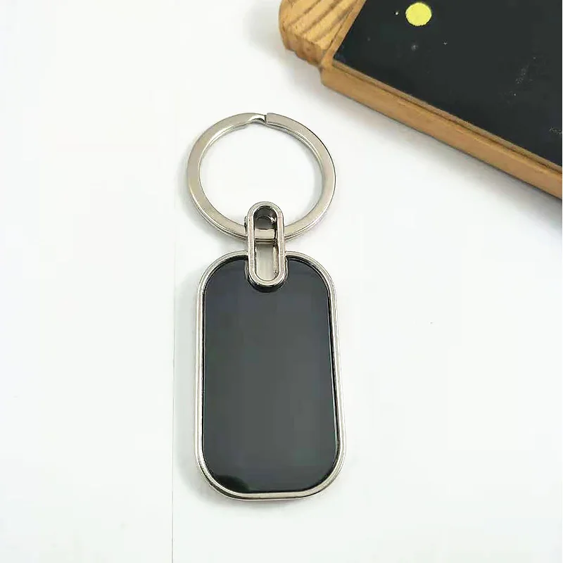 Оригинальный брелок для гравировки унисекс креативный автомобильный пустой