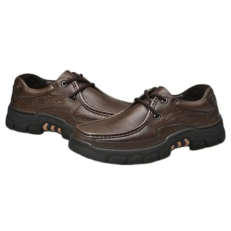 Мужские однотонные Туфли Camel Active натуральная кожа плоская подошва повседневная