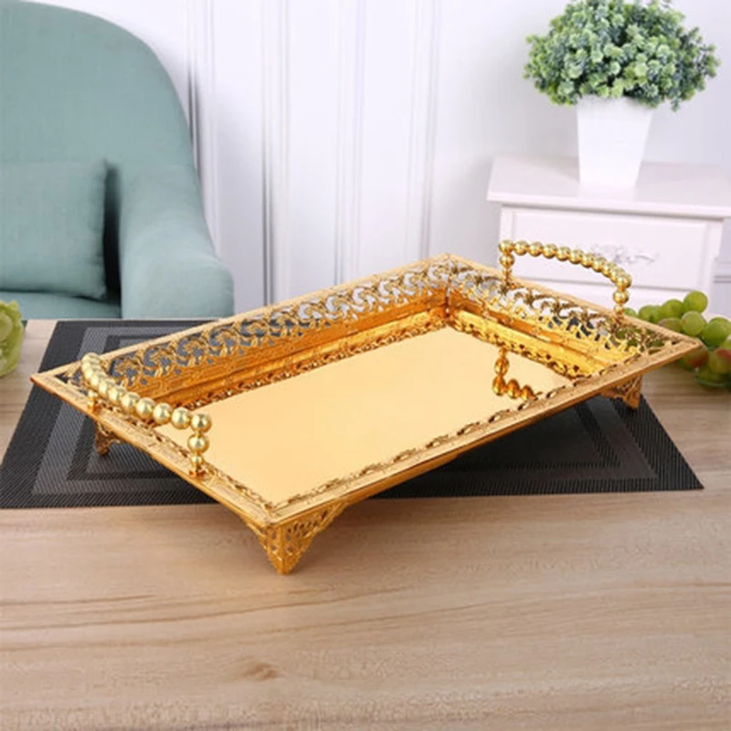 Европейский фруктовый поднос для снэков тарелка торта сковорода многоцелевой