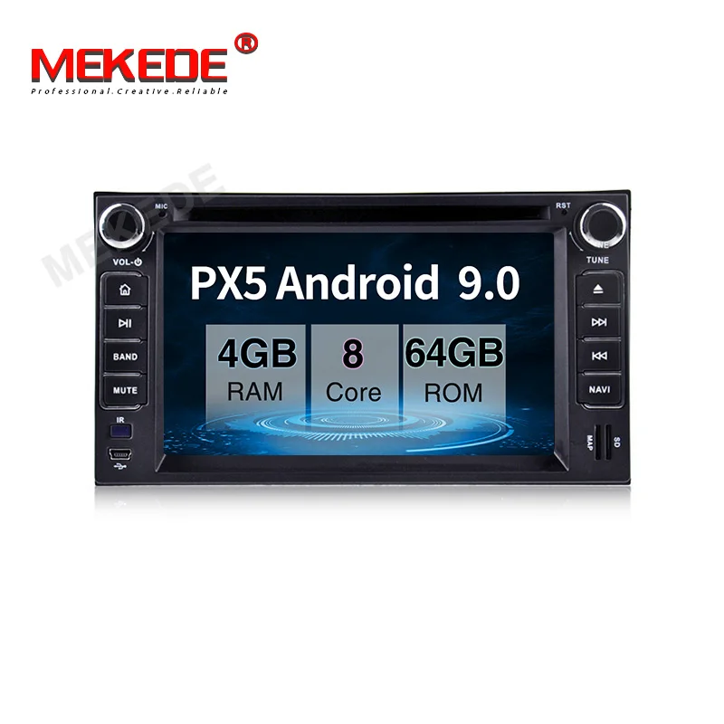 PX5 android 9,0 4 Гб+ 64 ГБ Автомобильный мультимедийный плеер навигация gps DVD для kia Cerato Spectra Sorento Picanto Carnival LOTZE wifi BT