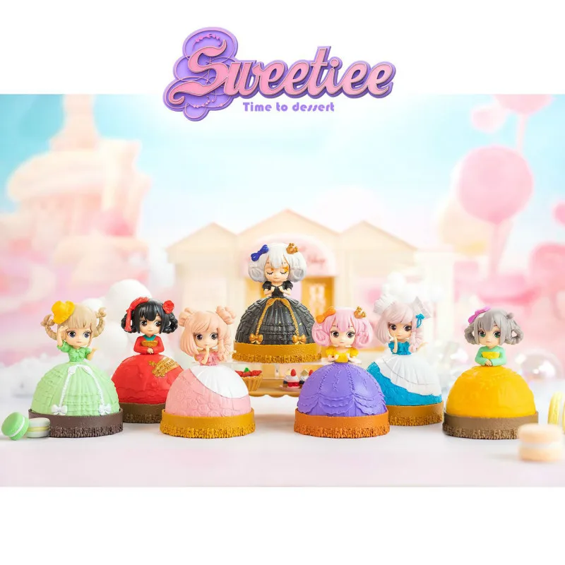 Мультфильм ПВХ милая кукла принцесса глухая коробка игрушка Room ювелирные