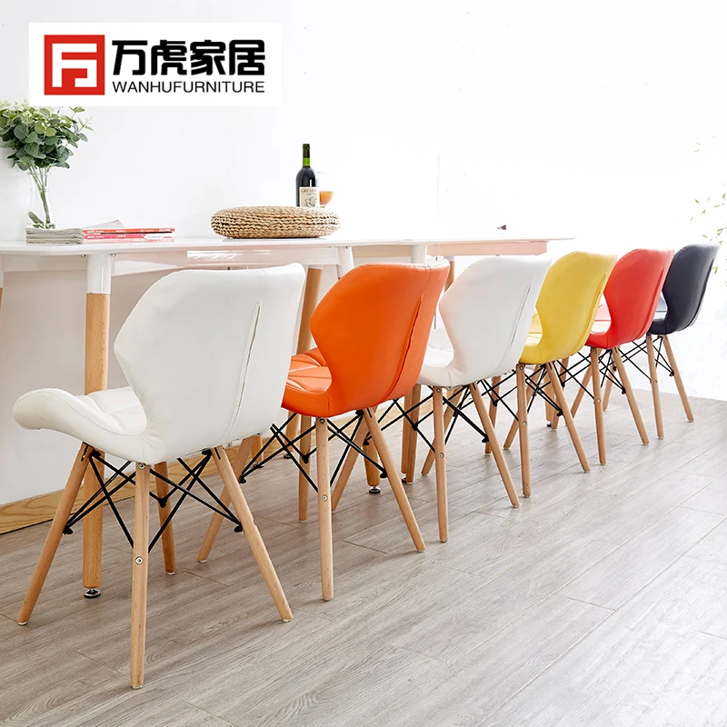 Обеденный стул для кафе белый креативный современный минималистичный офисный