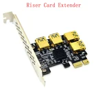 Переходник для Райзер-карты, расширитель USB PCI-Express слота 1x на 16x USB 3,0, специальный адаптер для майнинга, преобразователь PCIe для GPU для майнинга BTC