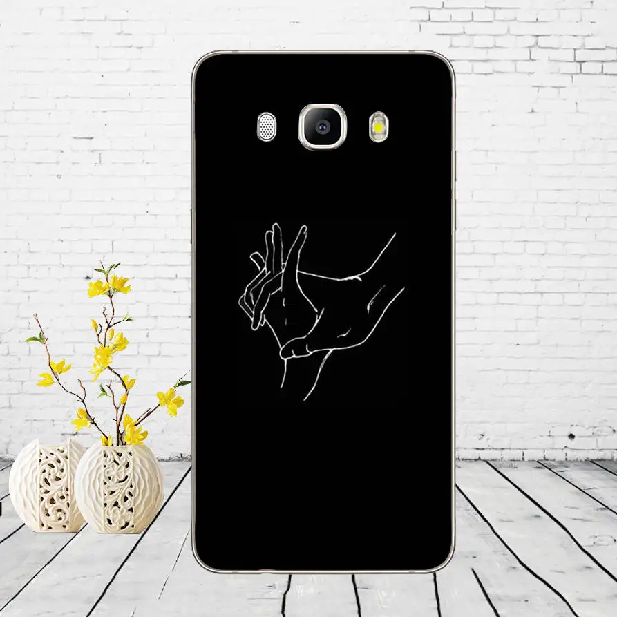 FF38 Силиконовый чехол для samsung Galaxy J7 чехол J710 J710F чехол для samsung J7 телефон Мягкий ТПУ защитный чехол с принтом - Цвет: FF38