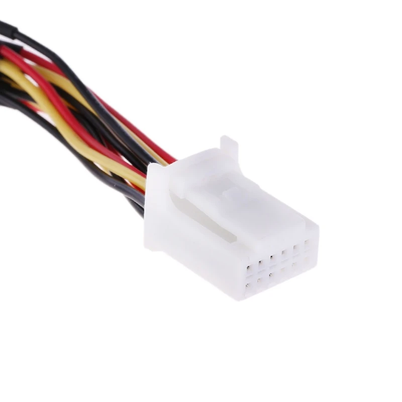 

Y Cable Splitter Adapter 6+6 Plug for audio Navi AUX Tuning for toyota Lexus