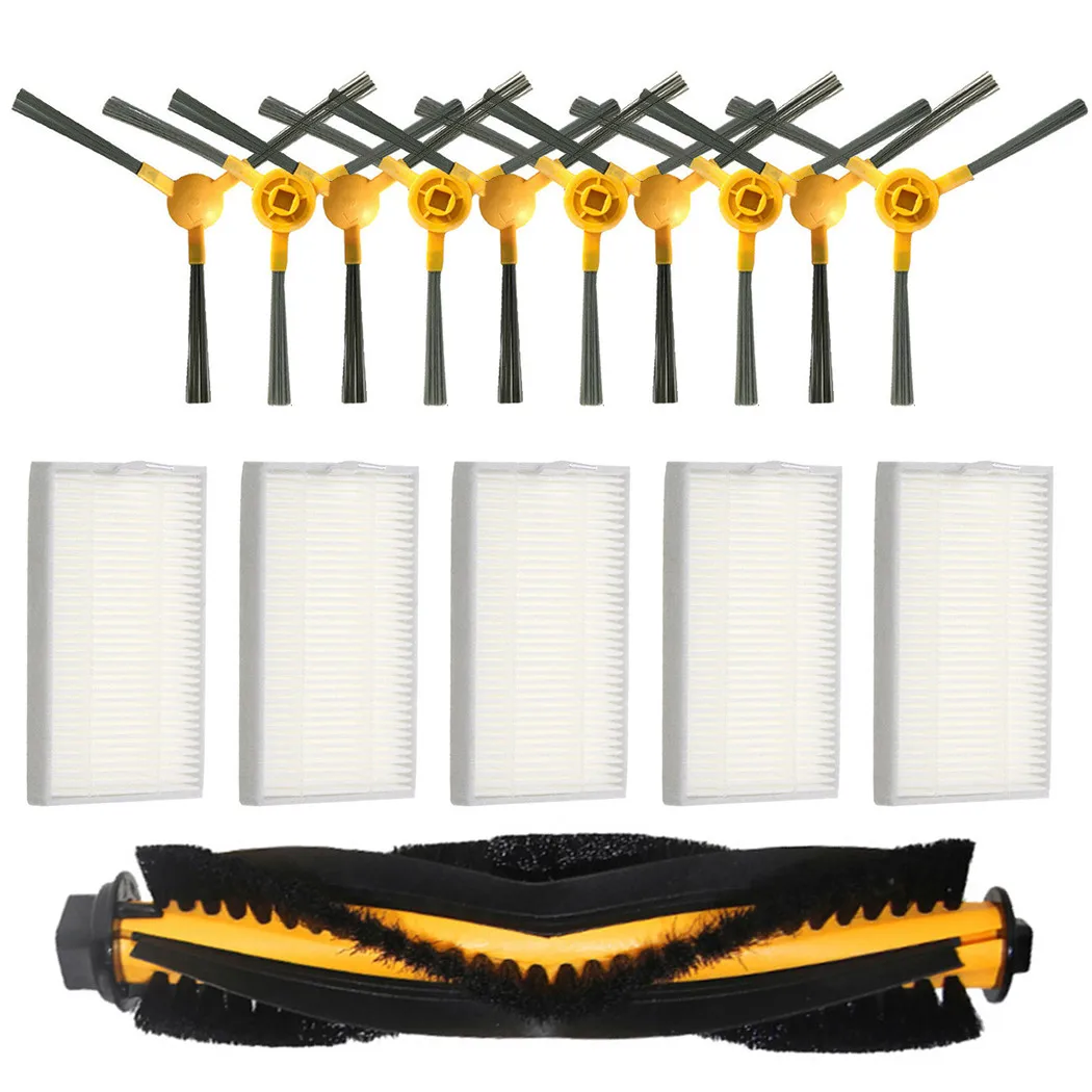 

Main Roller Side Brush Filter For MOOSOO RT30 RT40 RT50 Vacuum Cleaner Parts Robot Vacuum Sweeper Cleaning Filters Replacement