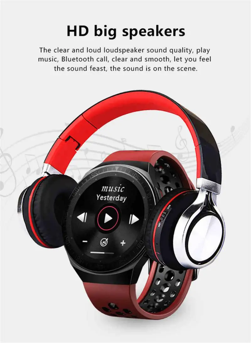 

MT3 Music Smart Watch 8G Memory Bluetooth Call Full Touch Screen Waterproof Recording Function MT-3 Fashion Smart Watch Wearable