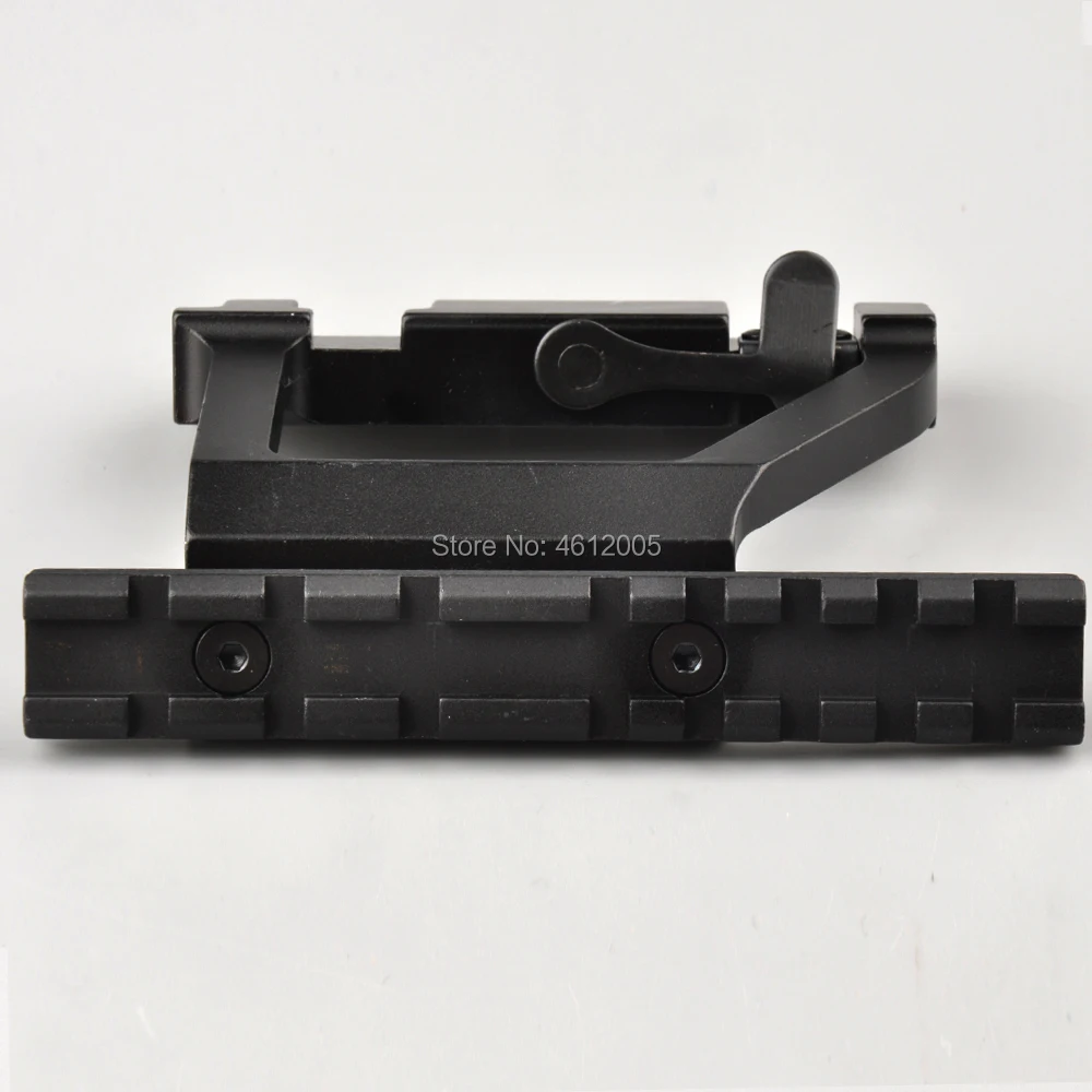 

Quick release 20mm Rail Tactical Side Rail Lock Scope Mount Base Compatible with AK 74U Rifle
