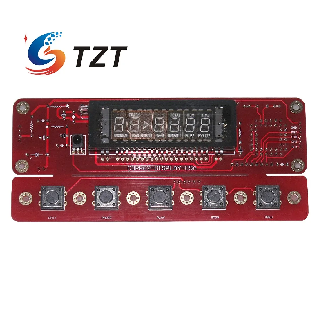 Дисплей TZT VFD, вакуумный флуоресцентный дисплей, контроллер CDPRO2, официальная программа для зрелой схемы