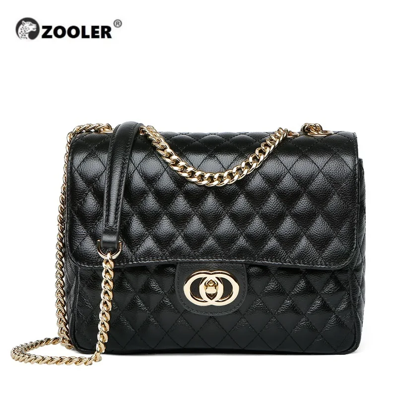 Женская сумка на плечо ZOOLER мессенджер из натуральной кожи кросс боди модный