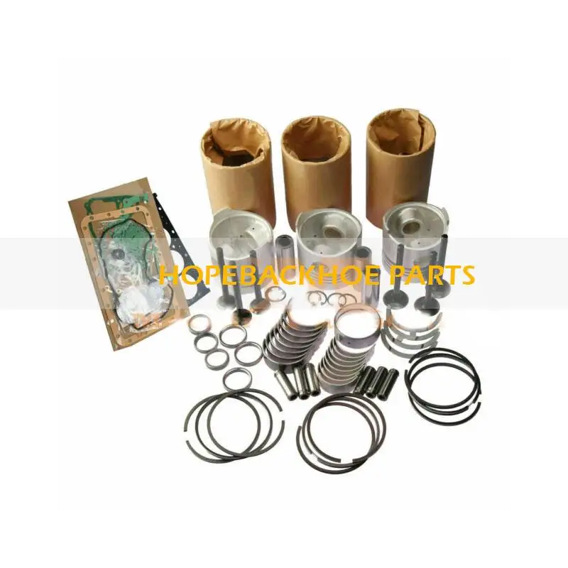 

New Overhaul Rebuild Kit For Isuzu 3LB1 Engine Daewoo Solar 03 05 Excavators