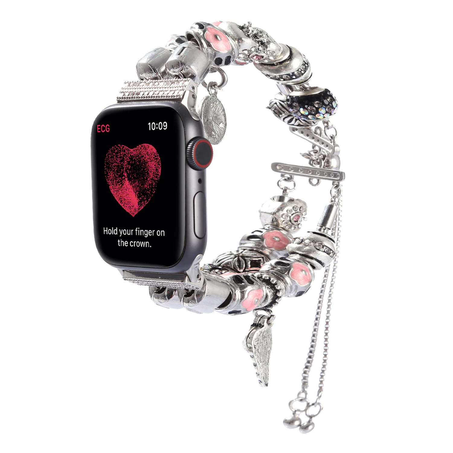 Дешево Ремешок для часов для Apple Watch 5, 4, 44 мм, Iwatch, спортивные ремешки 42 мм, аксессуары 40 мм, серия 3, 2, браслет 38 мм