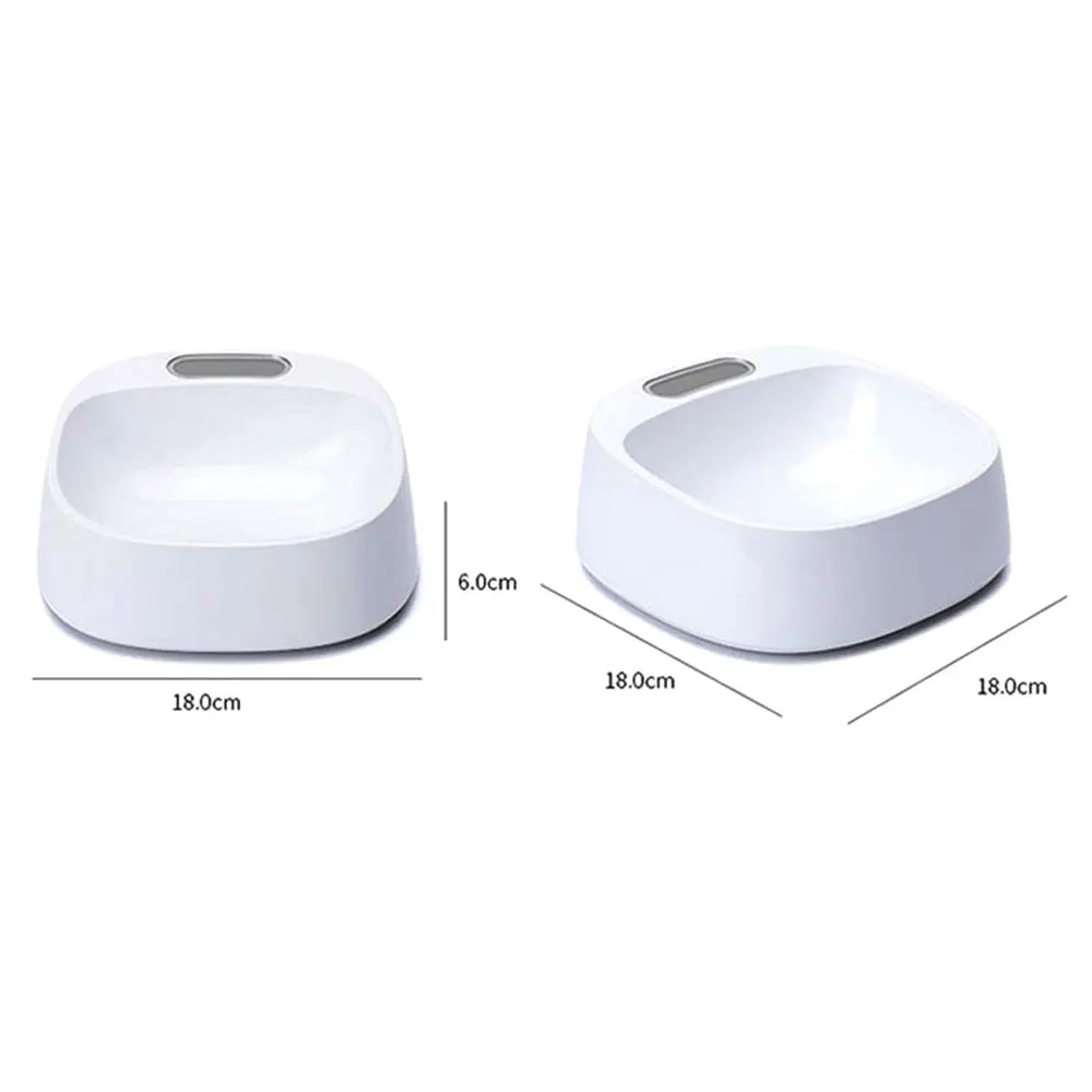 Миска для домашних животных цифровая миска медленного кормления воды маленьких