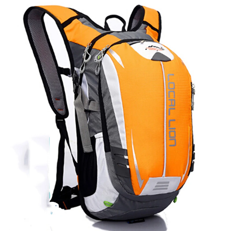 Рюкзак для верховой езды MTB для активного отдыха 18L дышащий рюкзак для верховой езды для езды на велосипеде сумка для велоспорта+ сумка для воды - Цвет: Красный