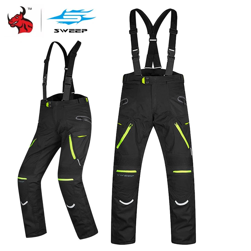 

Winter Waterproof Motocross Pants Men Motorcycle Jacket Windproof Motorcycle Suit Coldproof Motorcycle Clothing For 4 Season