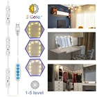 Светодиодсветильник полоса для зеркала для туалетного столика, 5 цветов режимов