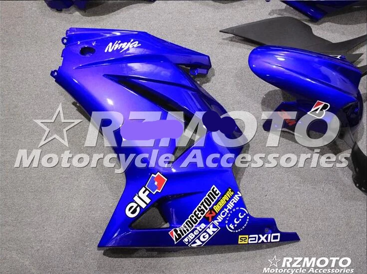 Новый комплект обтекателей для мотоциклов из АБС Kawasaki Ninja250 2008 2009 2010 2011 2012