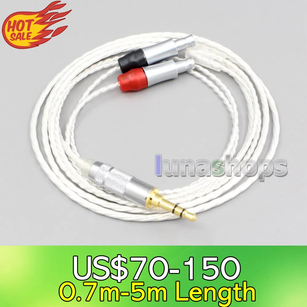 Посеребренный кабель для наушников LN006620 Hi-Res 7N OCC Sennheiser HD800 HD800s HD820s HD820 Enigma acucs Dharma