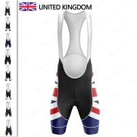 2021 mens summer bike cycling bib shorts usa flag team bicycle clothing match sports anti uv mountain cycling clothes