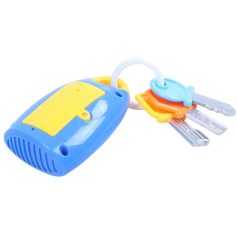 Мультяшная детская музыкальная умная дистанционная Автомобильная игрушка ключ