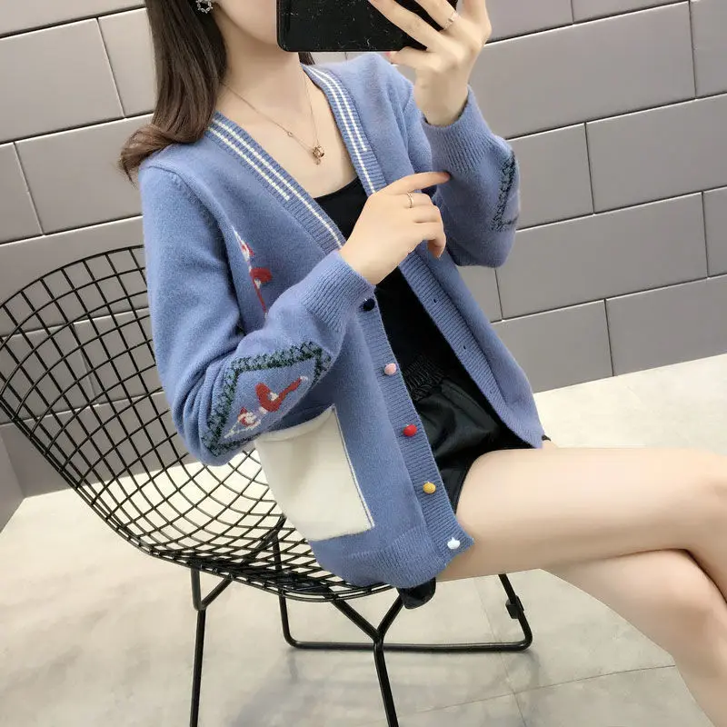

Women's Jacket Women's 2021 new knitted cardigan