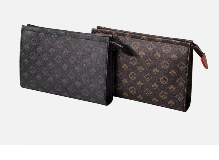 

2021 new luxury brand men Clutches bags High quality long wallets for men Purse Business Male Clutch Bags Women envelope bag
