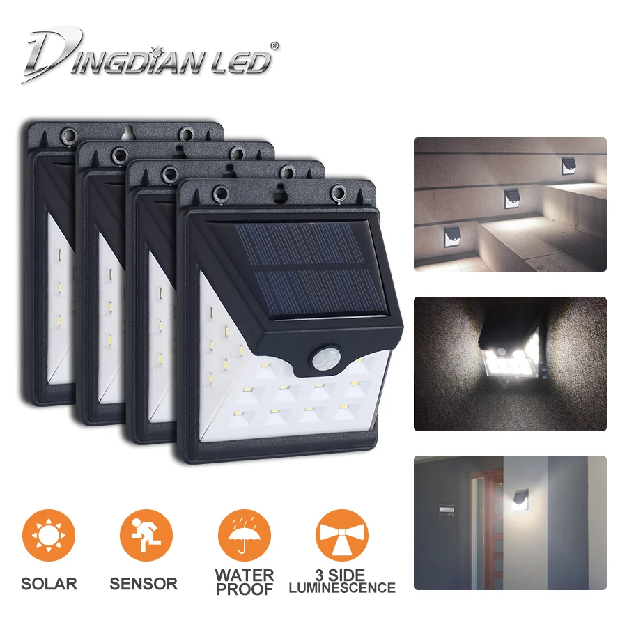 Наружный уличный светильник водонепроницаемый светодиодный настенный на