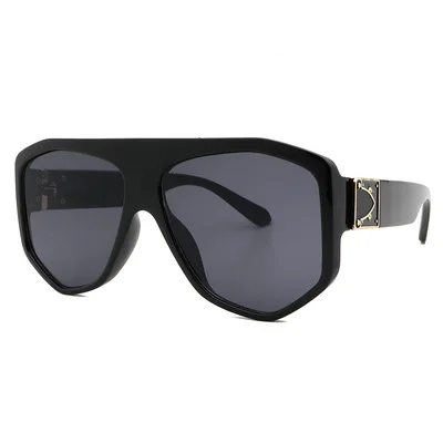 

2021 new European and American fashion conjoined sunglasses for men and women