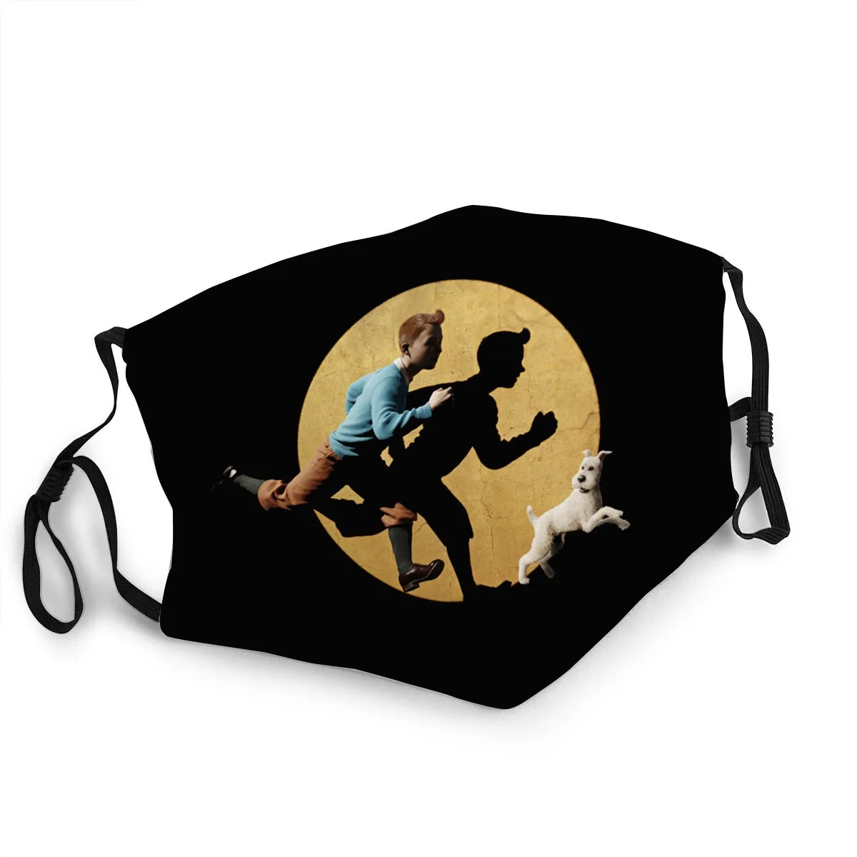 Маска для фильма Приключения Тинтина многоразовая моющаяся маска с фильтром от