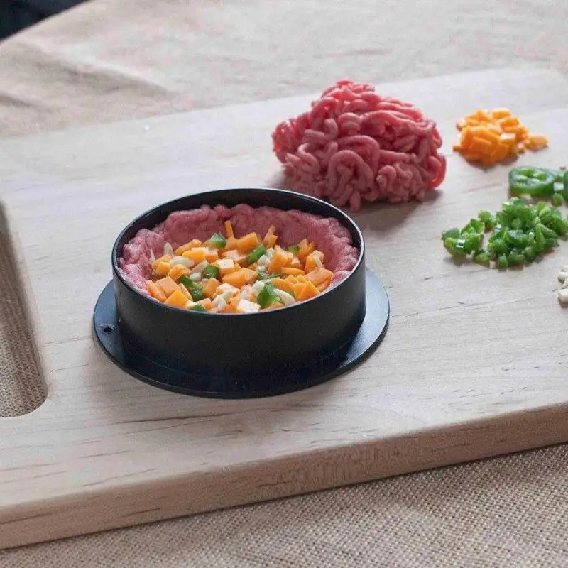 Hamburger Meat Press ABS Material Kitchen Tool Patty Combination Manufacturing | Дом и сад