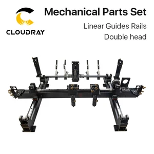 Механические детали Cloudray, набор Cloudray 900 мм * 600 мм, лазерные комплекты с одной двойной головкой, запасные части для DIY CO2 Laser 9060 CO2 Machine
