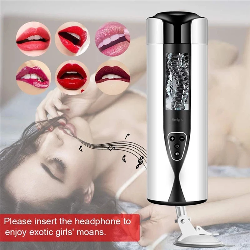 Электрический мастурбатор с чашкой свободные руки перистальтическая 3D присоска