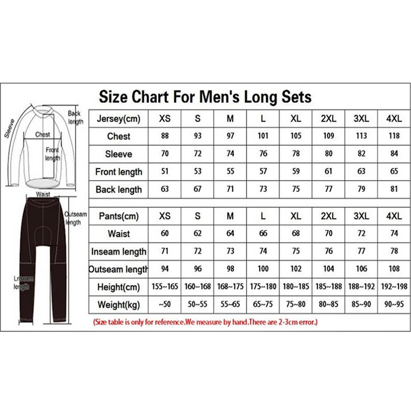 

Uae Pro 2020 Men/woman Cycling Jersey Set Long Sleeve Breathable Mtb Bike Clothes Mountain Bike Wear Quick Dry Outdoor Clothes