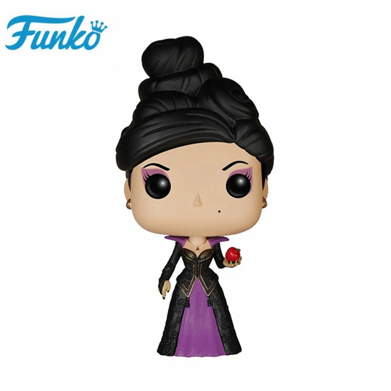 Regina-without box Funko Once Upon a Time Регина Mister Mxyzptlk фильм UP-Карл виниловые фигурки Дети Рождественский подарок на день рождения Модель игрушки - Цвет: Regina-without box