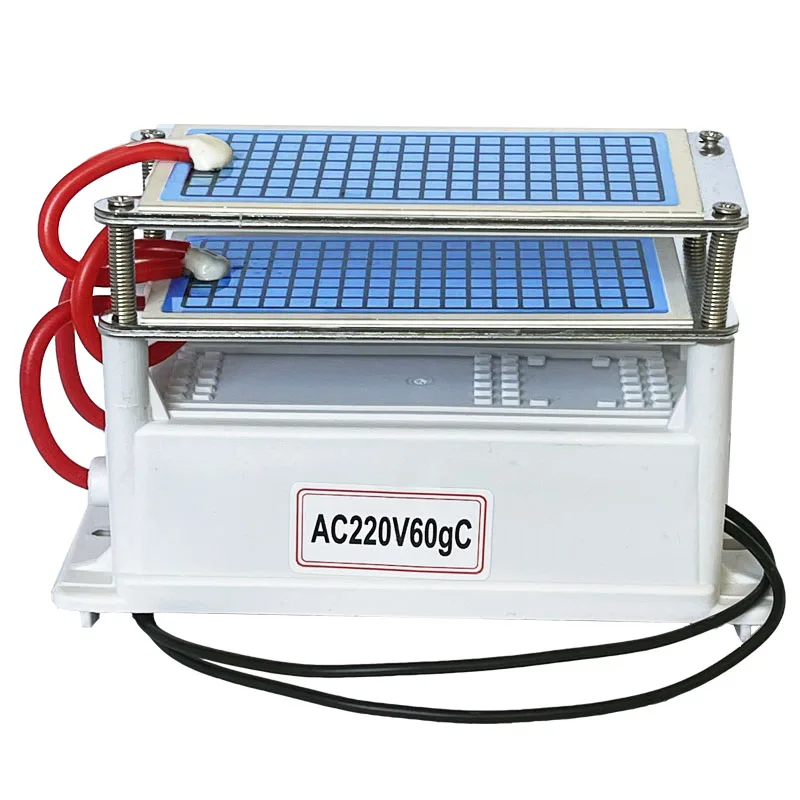 

60g/h Ozone Generator Air Purifier Clean 4 layers Moisture proof with fan Ozonizer Sterilizer treatment Ozone machine