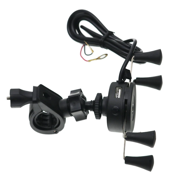 Вращающийся на 360 градусов кронштейн для мотоцикла LMoDri держатель телефона